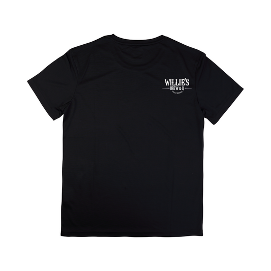 Willie’s Brew & Q - Short Sleeve Black