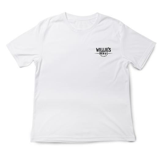 Willie’s Brew & Q - Short Sleeve White